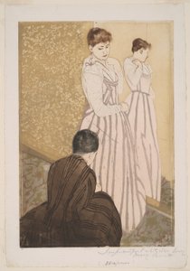 フィッティング 作： Mary Cassatt