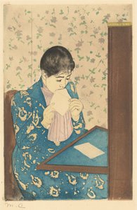 手紙 作： Mary Cassatt