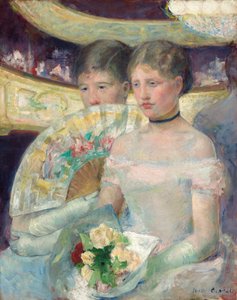 ザ・ロッジ 1878年～1880年頃 作： Mary Cassatt