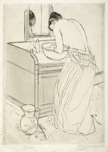 女性の入浴