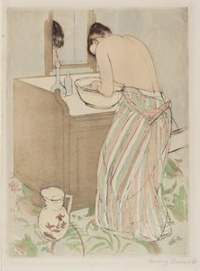 女性の入浴 作： Mary Cassatt
