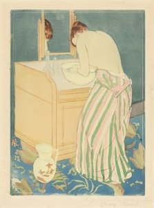 女性の入浴 作： Mary Cassatt