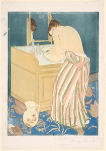 女性の入浴 作： Mary Cassatt