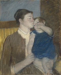 若い母、1888 作： Mary Cassatt