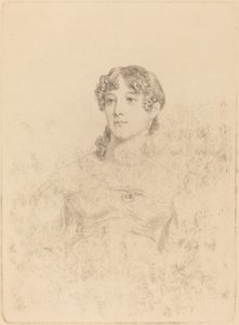 ミス・ターナーが17歳のときのレディ・マリア・フッカー 作： Mary Dawson Turner, after Thomas Phillips