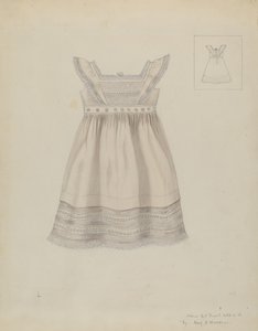 子供用ドレス、1937年頃 作： Mary E Humes