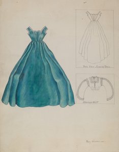 衣装、c。 1937年。 作： Mary E Humes