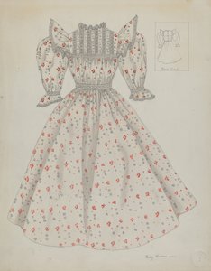 ドールドレス、1936年頃 作： Mary E Humes