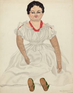 人形：メアリー・スコシア、19351942年 作： Mary E Humes