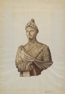 フィギュアヘッド。戦士、1938年頃