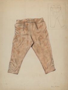 ハンティング・トラウザー、1936年頃