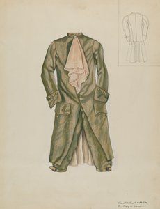 男性用スーツ、1937年頃。