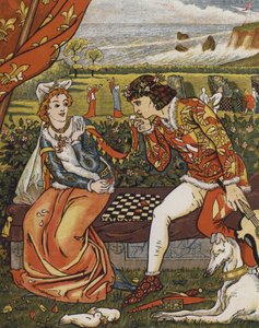 ドリゲンとアウレリウス、チョーサーのフランクリンの物語 作： Mary Eliza Haweis
