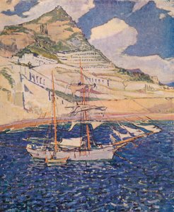 アマルフィ、1921 作： Mary McCrossan