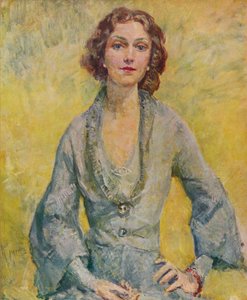 Leinster公爵夫人」1935年 作： Mary McEvoy