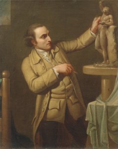 ジョセフ・ノルケンズ（1737-1823）c.1770-71（帆布に油彩） 作： Mary Moser