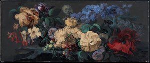 棚の上の夏の花 作： Mary Moser
