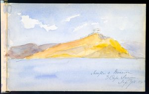 ギリシャ・近東関係のスケッチブック、1904年。