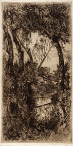 小川のほとりの家 作： Mary Nimmo Moran