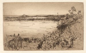 静かな港/潮の池 作： Mary Nimmo Moran