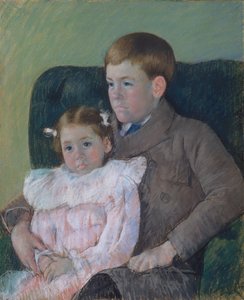 ガードナーとエレンメアリーカサット 作： Mary Stevenson Cassatt
