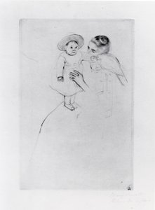 セプトゥイユのヘレネ 作： Mary Stevenson Cassatt