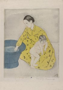 バース、1890-91 作： Mary Cassatt