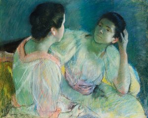 会話 作： Mary Stevenson Cassatt