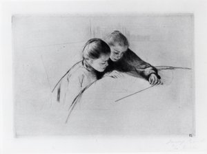 地図というか教訓というか 作： Mary Stevenson Cassatt