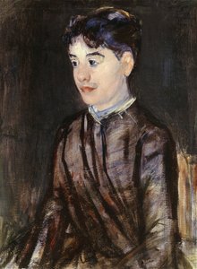 若い女性、 作： Mary Cassatt