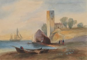 無題（風景） 作： Mary Vaux Walcott