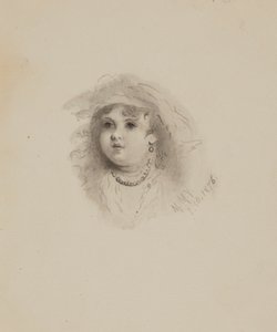 Untitled Head of a Child, 1876.    1157644   ja       japanese Successfully Translated  Original: LArrivée du Courrier Translat: L