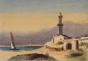 無題の風景」1876年