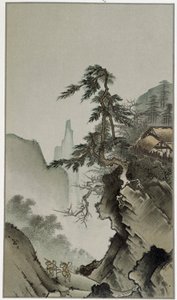 日本のキャンペーン。狩野正信の絵 作： Masanobu Kano