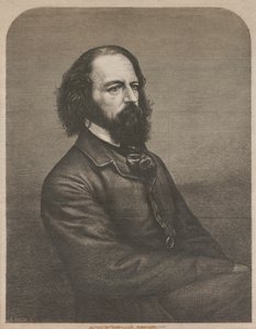 アルフレッドの肖像、テニスン卿 1809-1892 年、1864 年。 作： Mason Jackson