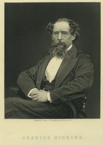 チャールズディケンズ、ハーバートワトキンスの写真による肖像画（b.1828）