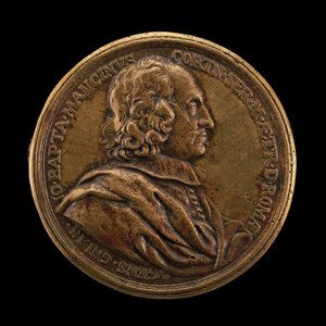 ジョヴァンニ・バッティスタ・マンチーニ、1694年死去、ローマのトスカーナ州のエージェント・ジェネラル［裏面］、1680年。