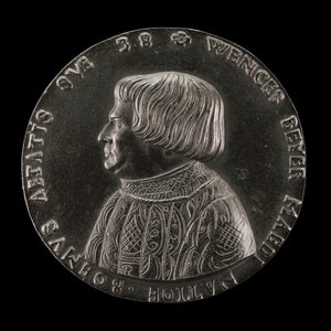 Václav Payer Wenceslaus Beyer, 1488-1537, ボヘミアの州医師 [obverse], 1526年。 作： Master M.P.
