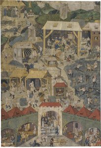 15世紀後半のクトナー・ホラでの銀の採掘と加工 作： Master Matheus