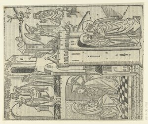 アンナとヨアヒムの歴史 作： Master of Delft (attributed to)