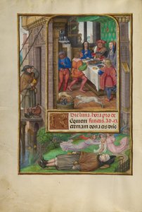 ダイビングの饗宴 作： Master of James IV of Scotland
