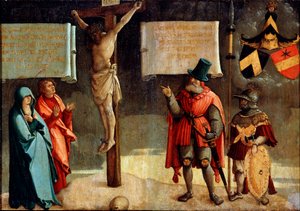 ドナーとの磔刑、16世紀。