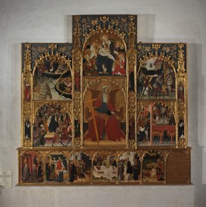 聖アンデレの生涯を描いた屏風 1420～30年頃