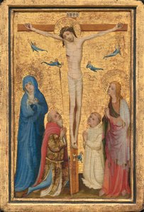 十字架」、14001410年頃。 作： Master of Saint Veronica