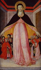 慈悲のマドンナ 作： Master of San Miniato