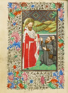 告白者聖エドワード 作： Master of Sir John Fastolf