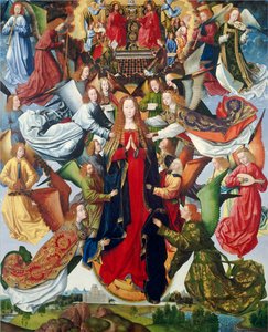 天国の女王メアリーc。 1485- 1500