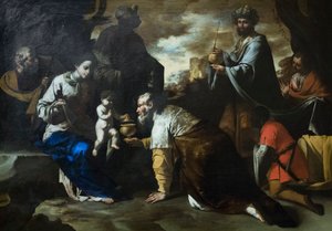 マギの崇拝 作： Master of the Annunciation to the Shepherds