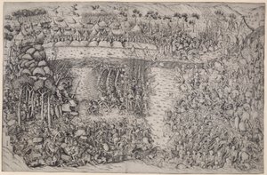 フォルノヴォの戦い 作： Master of the Battle of Fornovo
