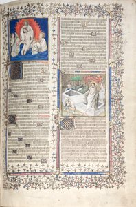 ゴータ・ミサールFol.1r, Trinity and Resurrection , c. 1375.